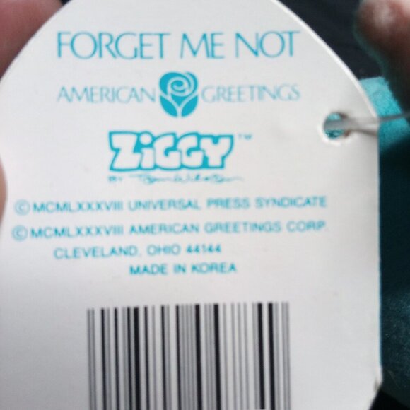 NWT Vintage Ziggy Forget Me Not Bunny Suit Plush Stuffed Animal - Picture 4 of 6